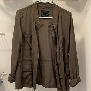 Sanctuary Olive Green Utility Jacket